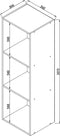 LP Vinyl kast expedit Platto - grijs