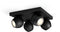 Philips Hue Buckram - Plafondlamp - 4 verstelbare spots - Zwart