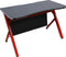 Bureau Sirocco - gaming desk - met led verlichting - 120 x 60 cm
