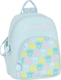 Kinderrugzak Benetton Fantasy Mini Celeste (25 x 30 x 13 cm)