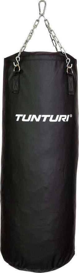 Tunturi Bokszak - Stootzak 100 cm - Gevuld met ketting - Zwart