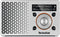TechniSat DigitRadio 1 - Draagbare Radio - DAB+ FM - Zilver Oranje