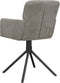 vidaXL - Eetkamerstoelen - draaibaar - 2 - st - fluweel - lichtgrijs