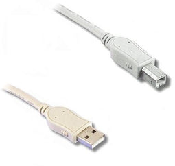 Lineaire - PCUSB212E - USB 2.0 Kabel 3 m - Beige