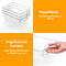 Stosh Organizer Bakjes - 8.5L - Stapelbaar - 30 x 20 x 15 cm (set van 2)