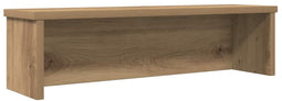 vidaXL - Keukenrek - stapelbaar - 50x15x16 - cm - bewerkt - hout - artisanaal - eiken