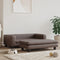 vidaXL - Hondenmand - met - verlengstuk - 100x50x30 - cm - kunstleer - bruin