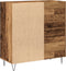 vidaXL - Media - Kast - Artisan - Eiken - 84.5x38x90 - cm - Bewerkt - Hout