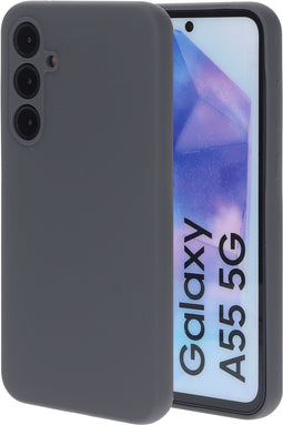 Mobiparts Silicone Cover - Samsung Galaxy A55 - Soft-touch - Urban Grey