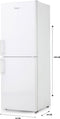 Domo DO91304C - Vrijstaande Koel-vriescombinatie - 138 liter - Energieklasse C - Wit