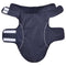 Hondenregenjas met reflecterende strips polyester marineblauw S