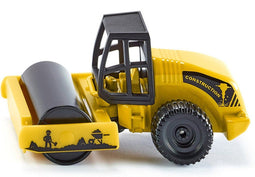 Siku Wegwals metaal/kunststof geel/zwart knikbesturing draaibare wals