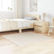 vidaXL - Pluizige - Tapijt - Hoge - Stapel - Crème - 120x120 - cm - PP