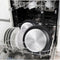 Kookbatterij 10 kamers Arthur Martin - Aluminium - Alle lichten behalve inductie - zwart