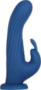 Roterende rabbitvibrator op zuignapvoet Evolved - - Blauw