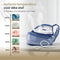 Vapore VPR - SGB01 - Stoomstrijkijzer met Stoomgenerator - 2400W - 8 Sec Opwarmen - 5 Bar - 2.3L Tank - Blauw Wit
