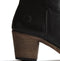 Travelin Bordeaux - Dames enkellaars - Leer - Zwart - Maat 39