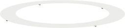 vidaXL - Plattenring - Wit - Ø90/120 - cm - Staal