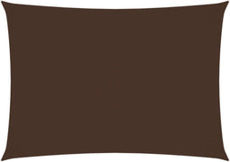 vidaXL - Zonnescherm - rechthoekig - 2x4,5 - m - oxford - stof - bruin