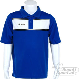 Jako - Polo Player Junior - Kinder Sport Polo’s - 152 - RoyalBlue/White