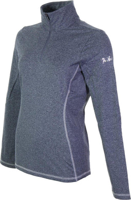 Falcon Yantil Wintersportpully - Maat XL - Vrouwen - blauw/wit
