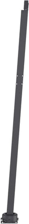 vidaXL - Luifel - automatisch - met - LED - en - windsensor - 350x250 - cm - blauw - wit
