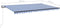 vidaXL - Luifel - automatisch - met - LED - en - windsensor - 500x350 - cm - blauw - wit