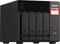 QNAP TS-473A - NAS Network Storage - AMD Ryzen V1500B quad-core - zwart