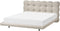 Bed Stof SOULISSE 160 x 200 cm Beige