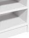 vidaXL - Wastafelkast - 90x29x55 - cm - bewerkt - hout - wit