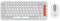 Logitech POP Icons Combo - Toetsenbord en Muis - Draadloos Bluetooth - Qwerty Engels int. - Wit/Oranje