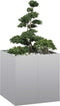 vidaXL - Plantenbak - 80x80x80 - cm - gegalvaniseerd - staal
