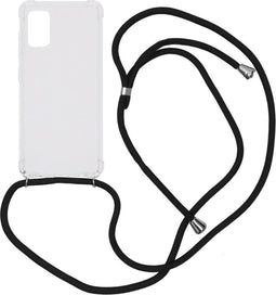 iMoshion Hoesje Geschikt voor Samsung Galaxy A41 Hoesje Met Koord - iMoshion Backcover met koord - Transparant