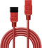 Lindy 30123 - Kabel - C20 naar C19 - Rood/Zwart