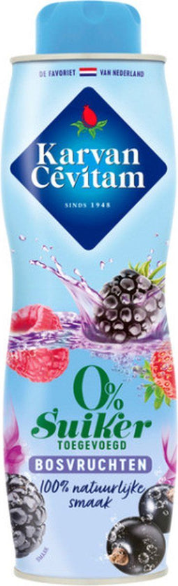 Karvan Cévitam siroop | fles van 60 cl | 0% suiker | bosvruchten
