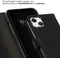 Selencia iPhone 15 Plus - Echt Lederen Bookcase - 3 Pashouders - Zwart