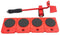 Ceruzo Meubelverplaatser - Meubelverhuizing - 150 kg Draagkracht - 360° Wielen - 5-delig