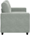 vidaXL - Loveseat - bank - 120 - cm - fluweel - lichtgrijs