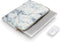 Trendfield 13.3 Inch Laptophoes - Sleeve - Waterafstotend - Wit Marmer