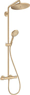 Hansgrohe Croma Select S - Showerpipe 280 1jet met thermostaat en handdouche RainAir - Brushed Bronze