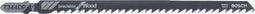 Bosch T 344 DP - Decoupeerzaagbladen - HCS gezet geslepen voor dik bouwhout en zacht hout (5-100 mm) - 152 mm lengte
