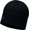 BUFF® Merino Lightweight Beanie SOLID BLACK - Muts