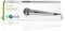 Nedis MPWD45GY - Uni-directionele dynamische microfoon - Cardioide - Draad