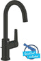 GROHE Start - Wastafelmengkraan - Waterbesparend met draaibare uitloop - Matte Black