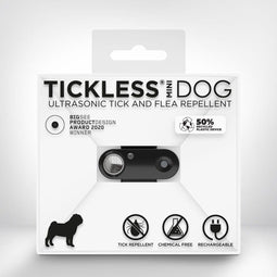 MINI DOG Tickless - Black - Anti Teek - Herlaadbaar