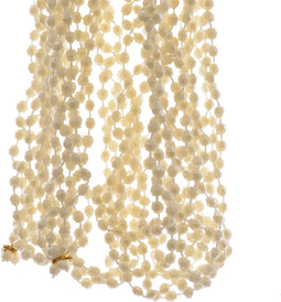 Kraalketting plc d0.5h270 cm creme