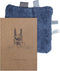 Kraamcadeau Knuffeldoekje met Kaart - Geschenkset met speendoekje - Baby Geboortecadeau Blue Nights - Blauw - Snoozebaby