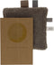 Kraamcadeau Knuffeldoekje met Kaart - Geschenkset met speendoekje - Baby Geboortecadeau Warm Brown - Bruin - Snoozebaby