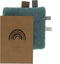 Kraamcadeau Knuffeldoekje met Kaart - Geschenkset met speendoekje - Baby Geboortecadeau Smokey Green - Groen - Snoozebaby