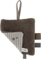 Kraamcadeau Knuffeldoekje met Kaart - Geschenkset met speendoekje - Baby Geboortecadeau Warm Brown - Bruin - Snoozebaby